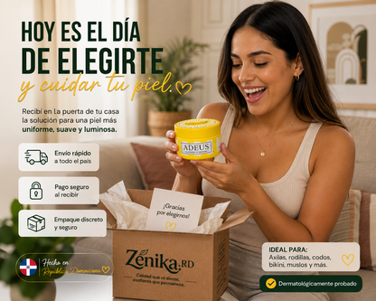 Crema Correctora de Manchas Oscuras Adeus Brasileña  100g.