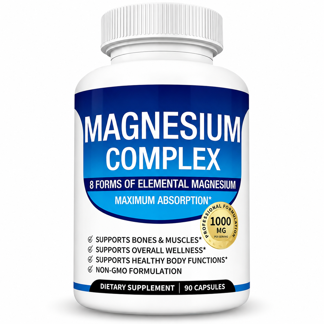 Magnesium Complex 1000 mg – 90 Cápsulas