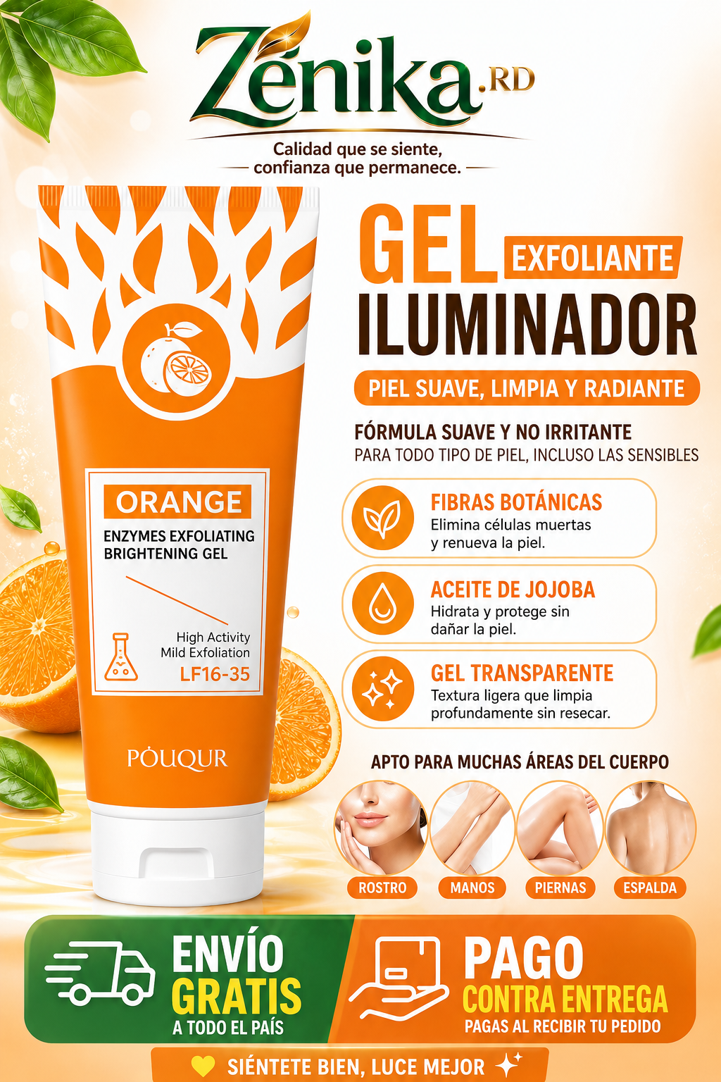 exfoliante facial con vitamina C