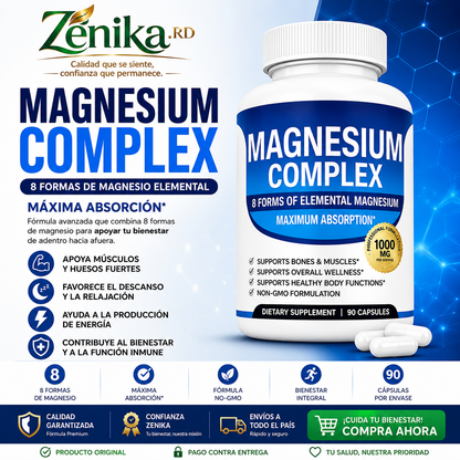 Magnesium Complex 1000 mg – 90 Cápsulas