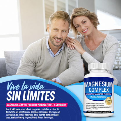 Magnesium Complex 1000 mg – 90 Cápsulas