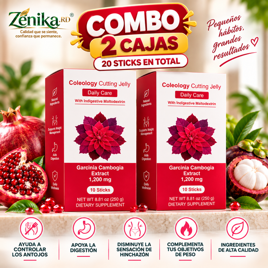 2 cajas de Barritas de Gelatina de Granada para Adelgazar, Fibra Prebiótica, Control del Apetito, Desintoxicación Intestinal, Colágeno